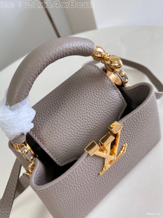 Cheap MINI-21*14*8CM VUITTON LOUIS CAPUCINES 0803